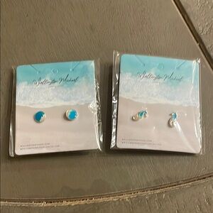 Beach Earrings 2 pairs